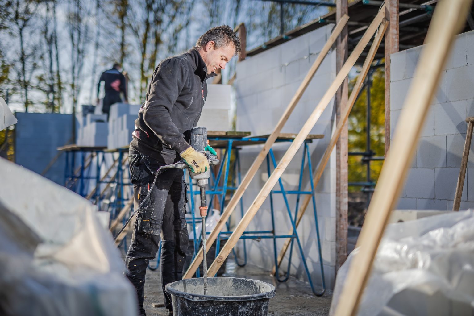 Aan het werk bij Confide Bouw